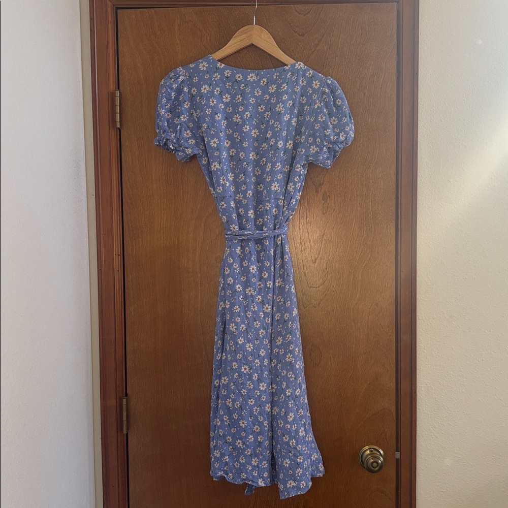 Seven Wonders // floral print wrap dress - Picture 3 of 4